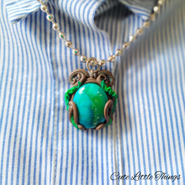 jewelry from air dry clay