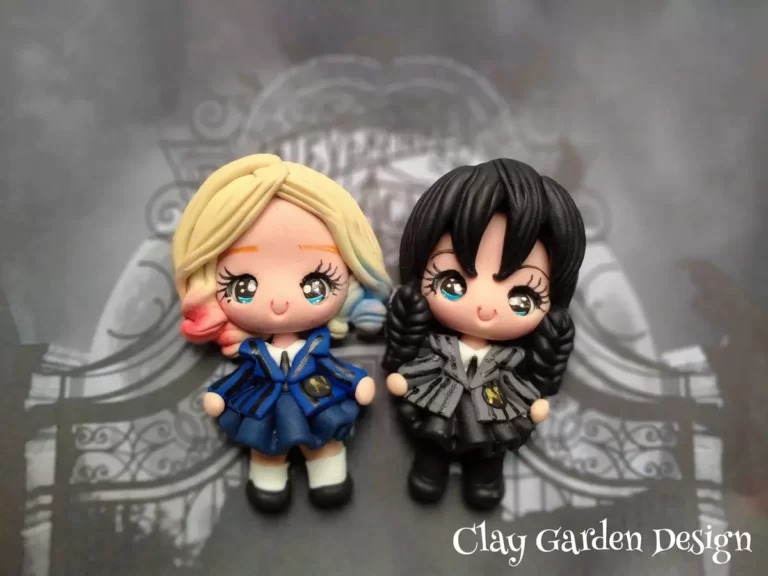 making dolls from air dry clay